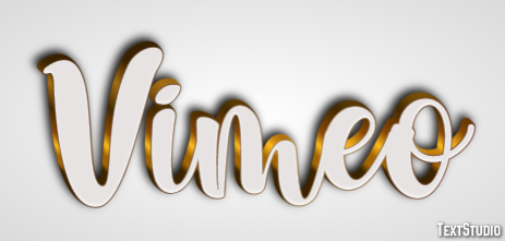 Vimeo Texteffekt