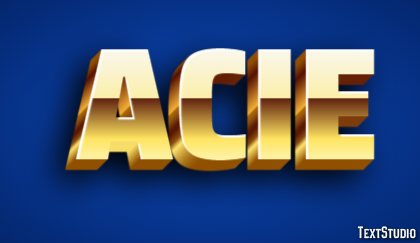Acie Text Effect