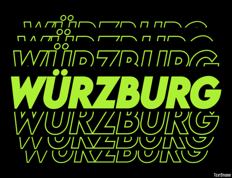 Würzburg Efekt tekstowy