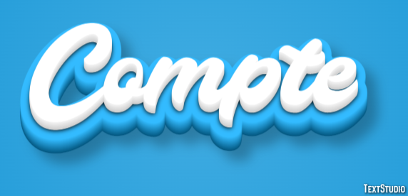 Compte Text effect