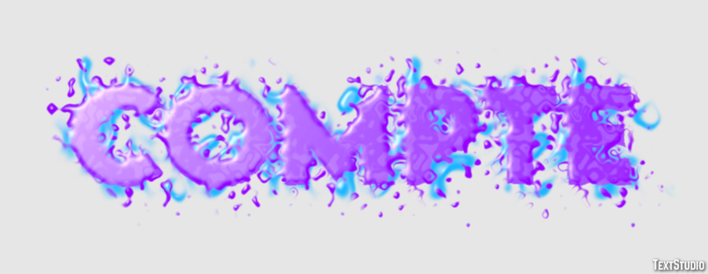Compte Text effect