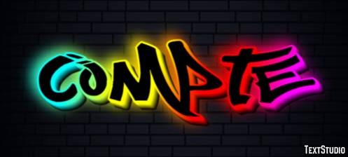 Compte Text effect