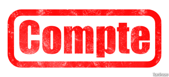 Compte Text effect