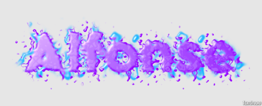 Alfonse Text effect