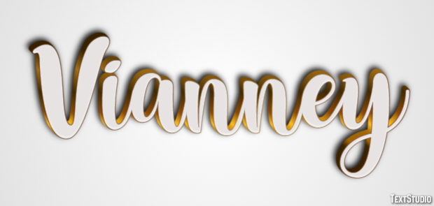 Vianney Tekst Effect