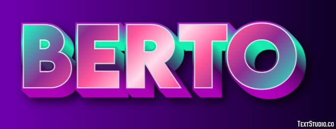 Berto Efecto de Texto
