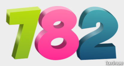 782 Texteffekt