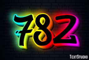 782 Texteffekt