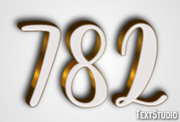 782 Texteffekt