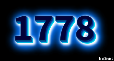 1778 Efeito de texto