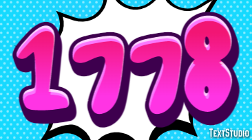 1778 Efeito de texto
