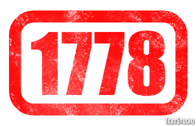 1778 Efeito de texto