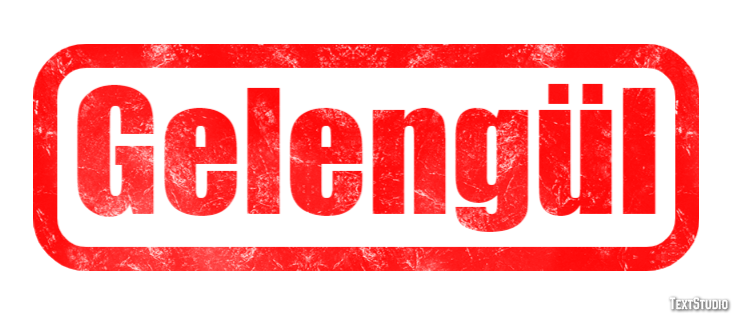 Gelengül Efecto de Texto