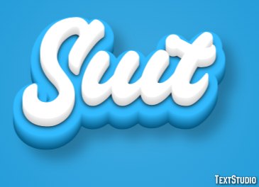 Suit Text Effect