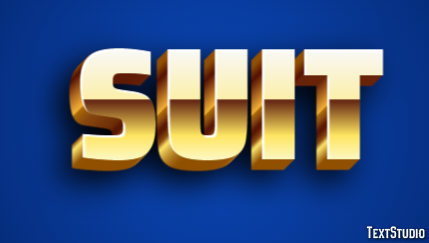 Suit Text Effect