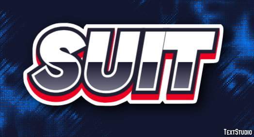 Suit Text Effect