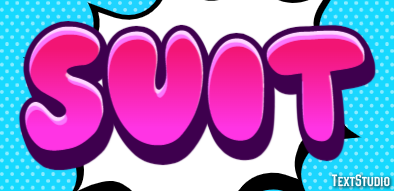 Suit Text Effect