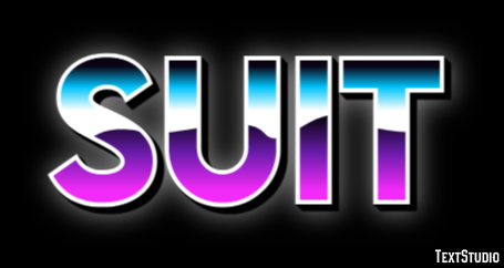Suit Text Effect