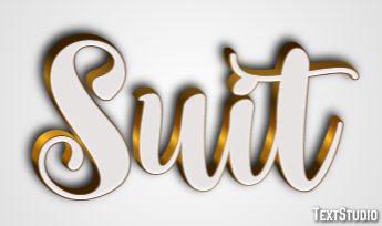 Suit Text Effect