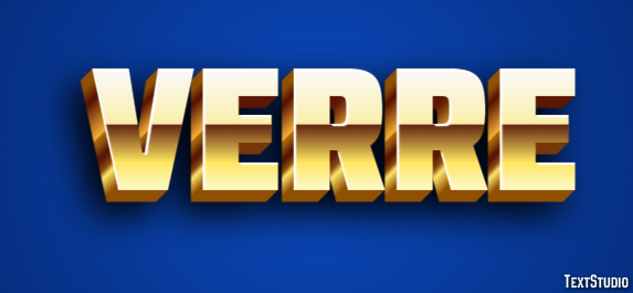 Verre Effet de texte