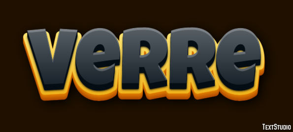 Verre Effet de texte