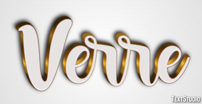 Verre Effet de texte