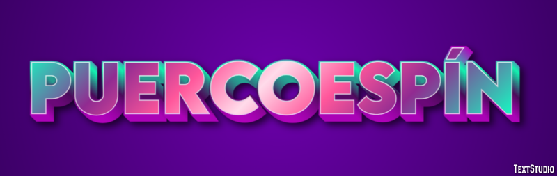 Puercoespín Tekst Effect