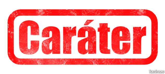 Caráter Texteffekt