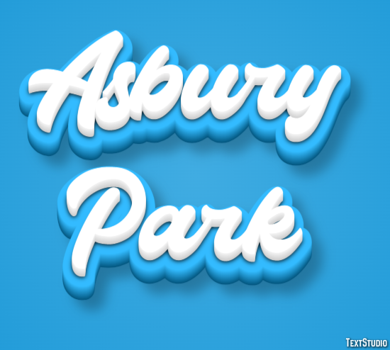 Asbury Park Effetto testo