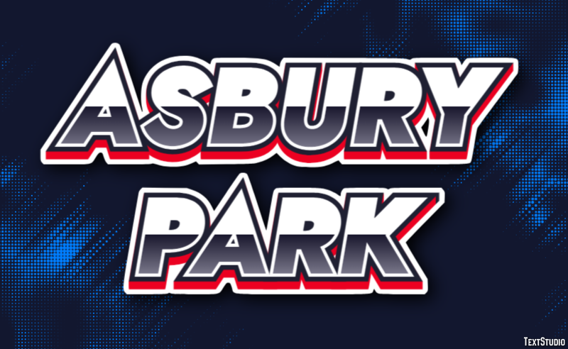 Asbury Park Effetto testo