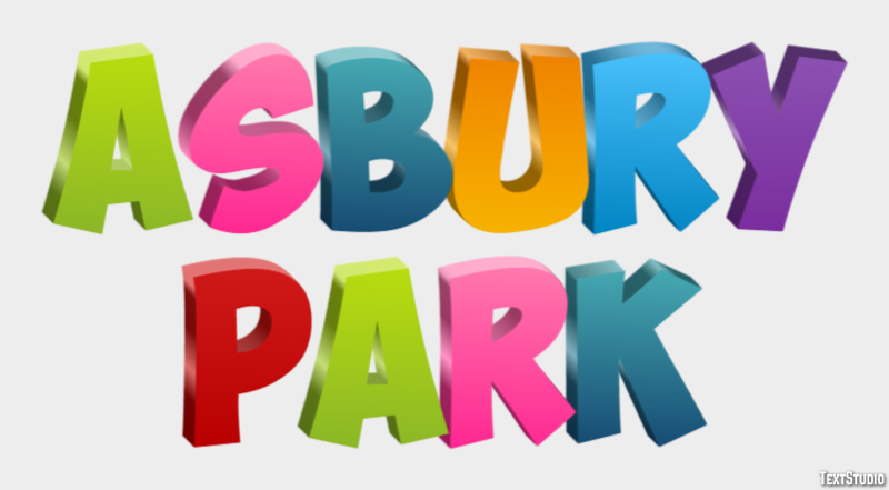 Asbury Park Effetto testo