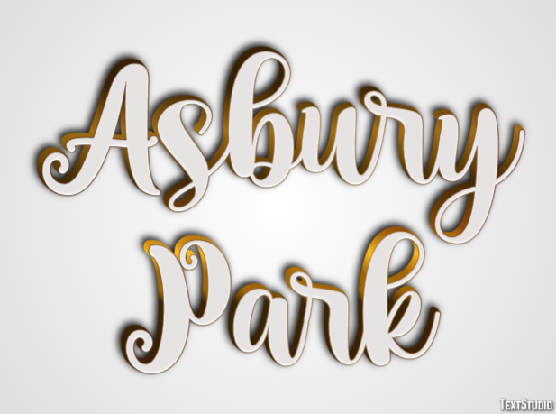 Asbury Park Effetto testo