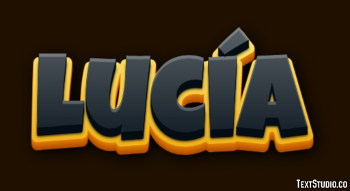 Lucía Эффект текста