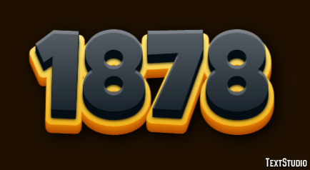 1878 テキスト効果