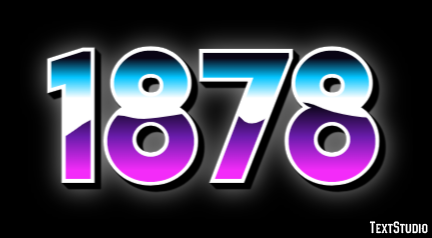 1878 テキスト効果