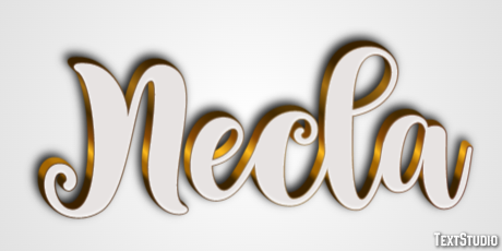 Necla Texteffekt