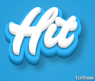 Hit Text Effect