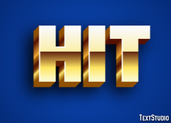 Hit Text Effect