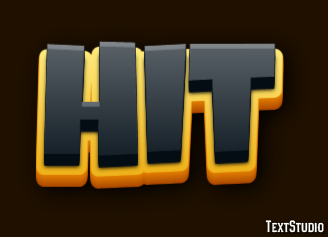 Hit Text Effect