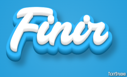 Finir Effet de Texte