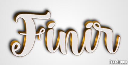 Finir Effet de Texte