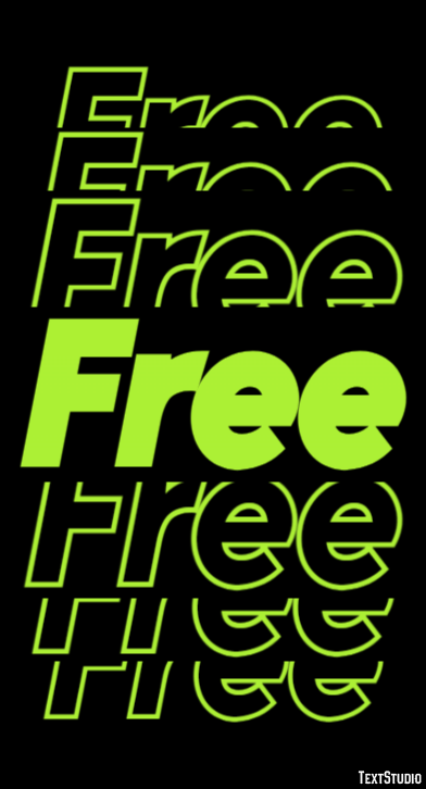 Free Text Effect