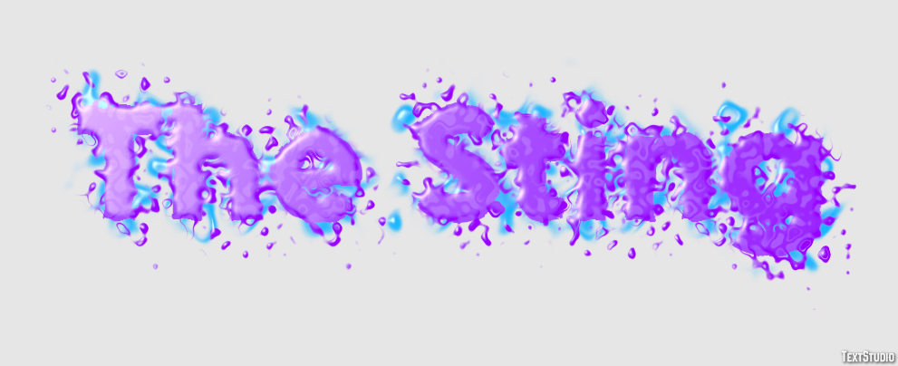 The Sting Text Effect