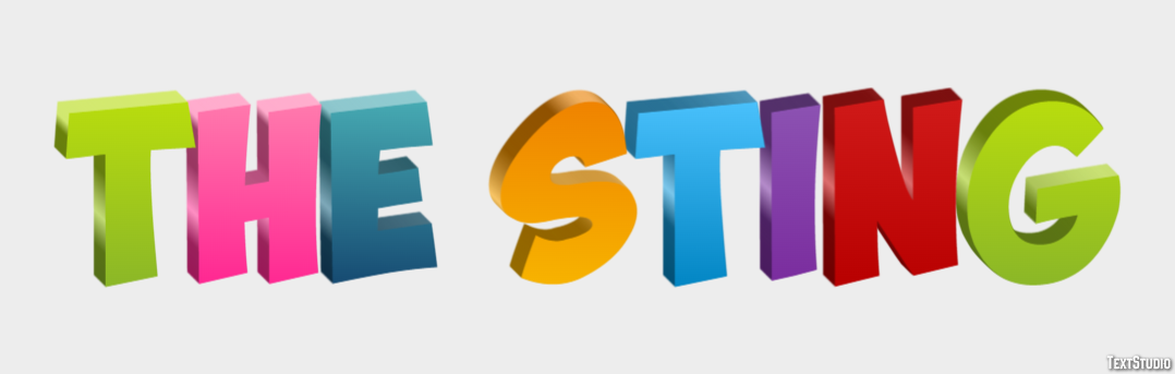 The Sting Text Effect