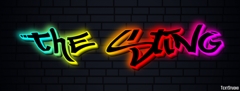 The Sting Text Effect