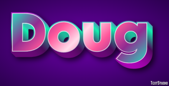 Doug Text Effect