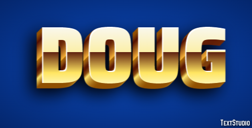 Doug Text Effect