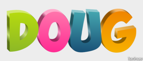 Doug Text Effect