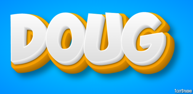 Doug Text Effect
