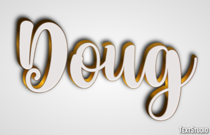 Doug Text Effect